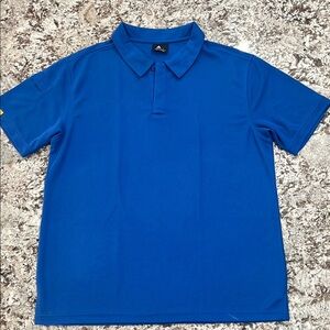 Never Worn Men's Blue Golf Shirt, Moisture Wicking NWOT